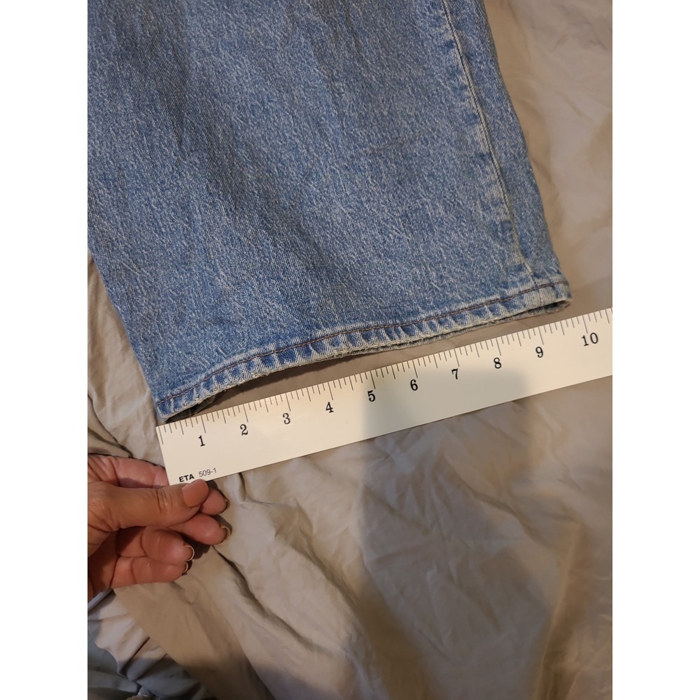 Madewell The Perfect Vintage Wide Leg Jean Women SZ 16W ankle coastal casual - Picture 11 of 12